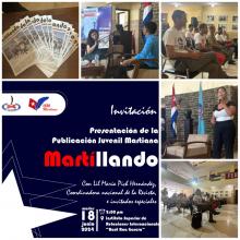 Presentación de la Revista Juvenil Martiana "Martíllando" en el ISRI