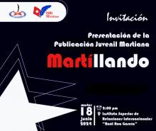 Invitación este 18 de junio a las 2:00 pm en el  ISRI de la Revista Juvenil Martiana "MartíLlando"