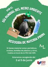 La FEU-UJC del ISRI te invita a participar en la recogida de materias primas