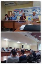 Visita de trabajo del Ministro del MES Walter Baluja García al ISRI