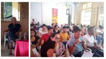 Conferencias sobre el conflicto Palestino-israelí impartida en la  Casa del Alba por profesora del ISRI