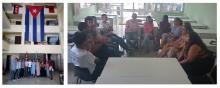Estudiantes de ISRI sostuvieron intercambio cultural, político y profesional con un grupo de estudiantes graduados de la Universidad del Miño de Portugal.