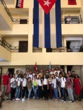 bienvenida a  los nuevos estudiantes del Instituto