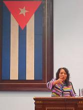 Intervención de la  Excma Sra. Ilenia Medina Vicepresidenta de la Comisión de Relaciones exteriores de la Asamblea Nacional Venezolana
