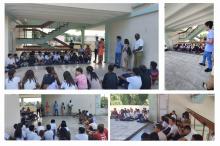  estudiantes del ISRI entablaron una charla  sobre la historia del conflicto entre Israel-Palestina con los estudiantes de la Escuela Secundaria Básica Vicente Ponce