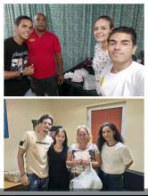 Estudiantes del ISRI entregaron una donación de sondas nasogástricas a hospitales
