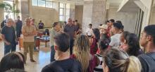 Conversatorio sobre la actual contigencia eletroenergetica con el ministro de energía y minas