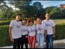 Nuestra delegación del Movimento Juvenil Martiano en 48 edición del Seminario Juvenil de Estudios Martianos
