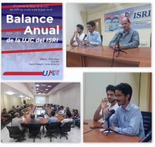 Hoy 28 de enero de 2025 Balance Anual de la Ujc en el ISRI. 