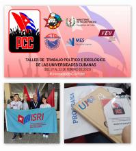 El 1er Taller de Trabajo Político Ideológico de las Universidades cubanas