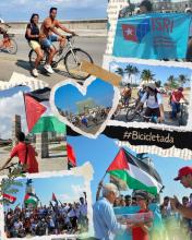 Bicicletada en saludo al reinicio de nuestras luchas por la independencia el 24 de febrero y la Protesta de Baraguá