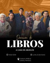 Actividades de impacto social, Recogida de libros para donar a casas de abuelos