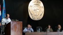 Conferencia inaugural del Seminario Internacional Diplomacia Cultural, a cargo del rector del ISRI, embajador Rogelio Sierra Díaz