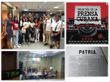 Felicidades para los profesionales de la Prensa Cubana, los estudiantes y trabajadores del ISRI reconocen el sacrificio del día a día y sus resultados