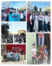 Los estudiantes del ISRI no solo estudian la historia, ¡la viven! ¡EN LA SEMANA DE LA VICTORIA!