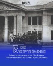 Se conmemora el histórico alzamiento del 5 de septiembre en Cienfuegos