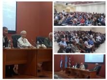 Conferencia Magistral en el ISRI en Homenaje a Fidel Castro