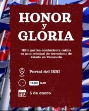 Homenaje a nuestros 32 hermanos caídos en Venezuela
