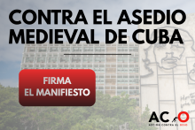 19 de marzo de 2026. Firmar el manifiesto contra el bloqueo y el genocidio contra el pueblo cubano