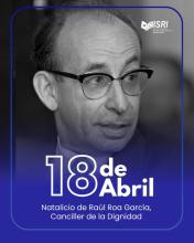  119 aniversario del natalicio de Raúl Roa García