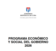 El Programa Económico y Social del Gobierno 2026