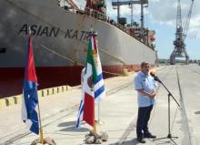 Un nuevo cargamento de ayuda humanitaria enviado por México y Uruguay arribó a Cuba en medio de las dificultades económicas derivadas del recrudecimiento del bloqueo impuesto por Estados Unidos.