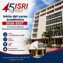 quedó inaugurado el curso académico 2026, reafirmando el compromiso de la institución con la formación integral de profesionales en el ámbito de la diplomacia, la política internacional y la defensa de la soberanía nacional.