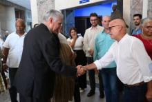 Miguel Díaz-Canel Bermúdez, encabezó la conmemoración 65 años del histórico discurso de Fidel Castro de las "Palabras a los Intelectuales" realizada en la Biblioteca Nacional José Martí.