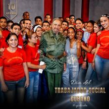 10 de septiembre: Día del Trabajador Social Cubano.  Hoy celebramos a quienes, con vocación y humanismo, llevan justicia social y esperanza a cada rincón de Cuba. Nacida por iniciativa de Fidel, esta labor es ejemplo de entrega y compromiso con los más humildes.