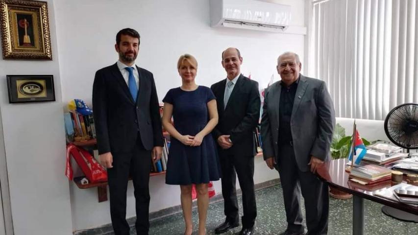 visita de la Secretaría de Estado  y Rectora de la Academia Diplomática de Hungría, Orsolya Pacsay