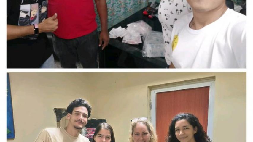 Estudiantes del ISRI entregaron una donación de sondas nasogástricas a hospitales