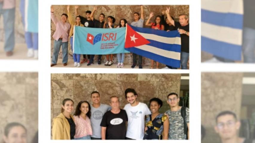 Estudiantes del ISRI realizaron donaciones al proyecto ''A Cuba Hay Que Quererla''
