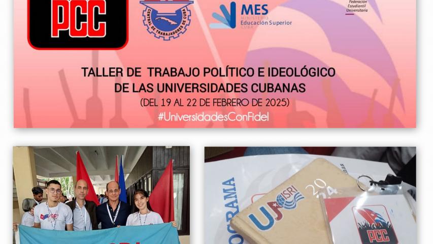 El 1er Taller de Trabajo Político Ideológico de las Universidades cubanas