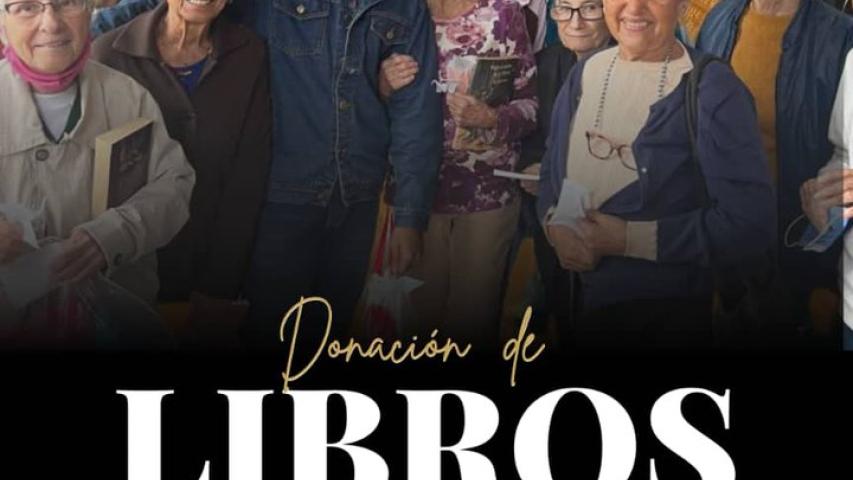 Actividades de impacto social, Recogida de libros para donar a casas de abuelos
