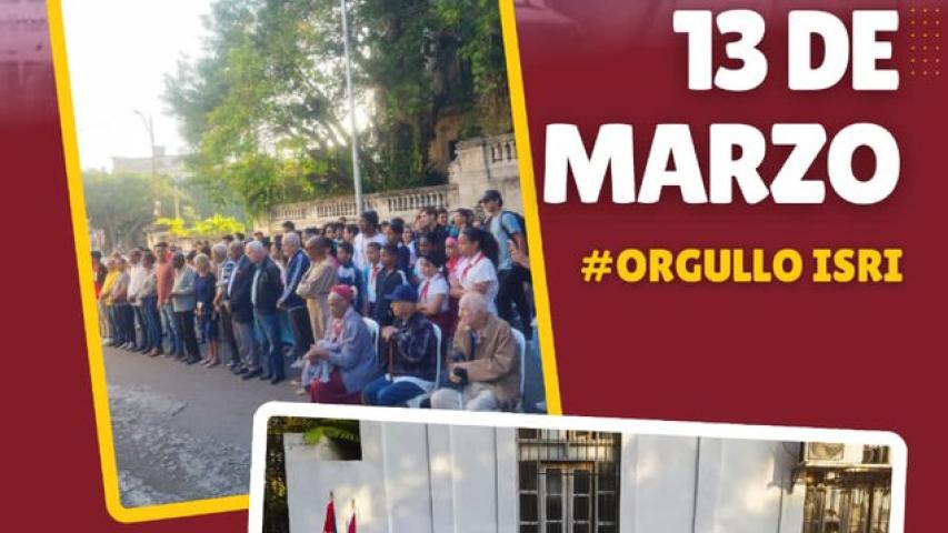 Este 13 De Marzo, fue una jornada revolucionariamente intensa y los estudiantes del ISRI estuvieron en todos los espacios, en la Universidad de La Habana , Museo de la Revolución, Radio Reloj  y el IPU Saúl Delgado. 