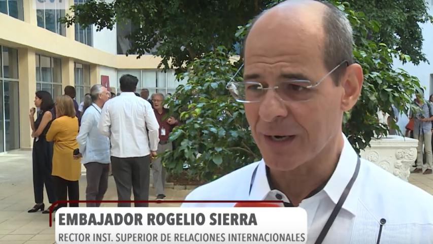Reportaje de Cuba Visión Internacional sobre el Seminario Internacional Diplomacia Cultural 