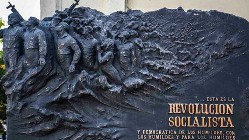 Acto en conmemoración del Aniversario 64 de la declaración del carácter socialista de la Revolución