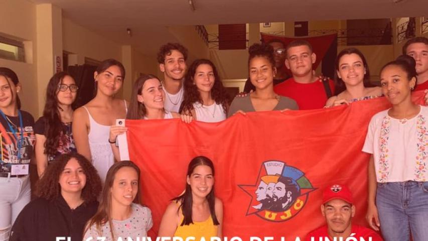 Un aniversario más de la UJC , una organización que por 63 años ha reflejado el compromiso, la pasión y la unidad de la juventud cubana