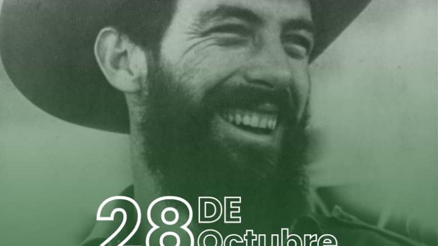 66 Aniversario de la desaparición física del Comandante Camilo Cienfuegos