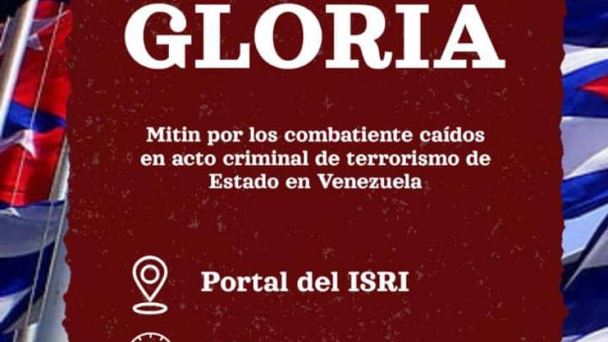 Homenaje a nuestros 32 hermanos caídos en Venezuela