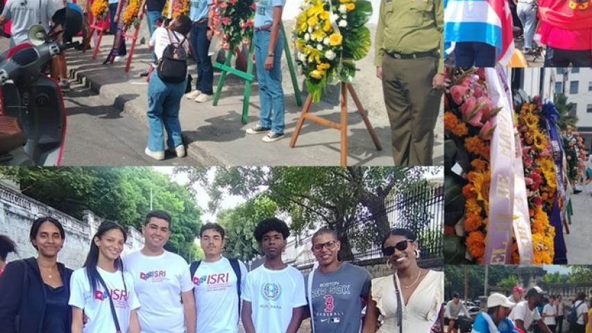 Ceremonia de honor realizada en conmemoración del 69 Aniversario del Asalto al Palacio Presidencial y la Toma de Radio Reloj