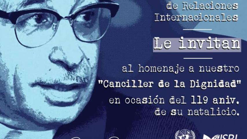 Espacio de reflexión y diálogo en torno al legado del Canciller de la Dignidad y su impronta en la diplomacia cubana