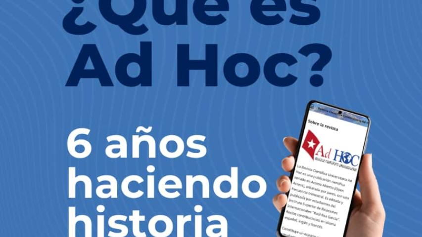 Revista Ad Hoc celebra su sexto aniversario
