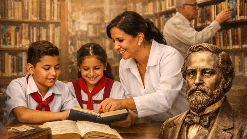 Celebra Cuba el Día del Bibliotecario Cubano en homenaje a Bachiller y Morales