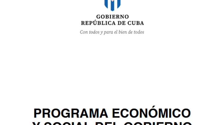 El Programa Económico y Social del Gobierno 2026