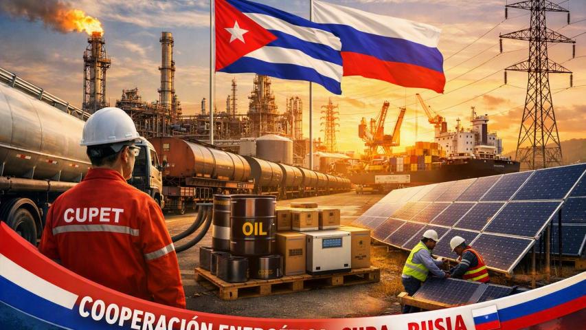 El 19 de mayo de 2026, Cuba oficializó la recepción de un cargamento de combustible y equipamiento de energía solar enviado por la Federación de Rusia, en el marco de los acuerdos bilaterales de cooperación energética. Este aporte busca aliviar el déficit de combustible y fortalecer la transición hacia fuentes renovables.