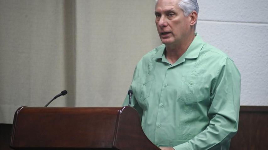 Discurso pronunciado por Miguel Mario Díaz-Canel Bermúdez en la clausura del Pleno Extraordinario del Comité Central del Partido Comunista de Cuba,