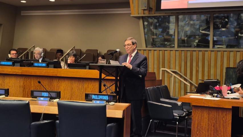 Intervención del ministro de Relaciones Exteriores, Bruno Rodríguez Parrilla, en la Reunión de Alto Nivel de la AGNU para conmemorar el 40 Aniversario de la adopción de la Declaración sobre el Derecho al Desarrollo. Nueva York, 23 de septiembre de 2026