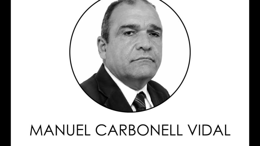 La Cancillería cubana lamenta profundamente el fallecimiento en La Habana del Dr. Manuel Carbonell Vidal, investigador del Centro de Investigaciones de Política Internacional, quien formó parte por varios años también del claustro del Instituto de Relaciones Internacionales "Raúl Roa García".  Sentidas condolencias a sus familiares, colegas y allegados.