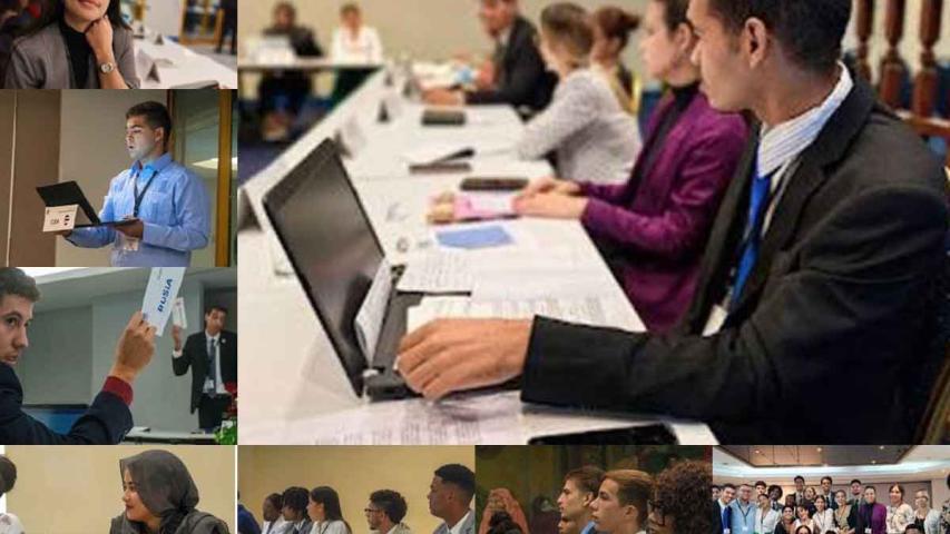 Concluyó en la capital cubana la decimocuarta edición del Modelo Internacional de Naciones Unidas Ágora 2026, cita académica desarrollada del 7 al 9 de octubre en el Hotel Habana Libre bajo el auspicio de la Universidad de Relaciones Internacionales Raúl Roa García, ISRI.